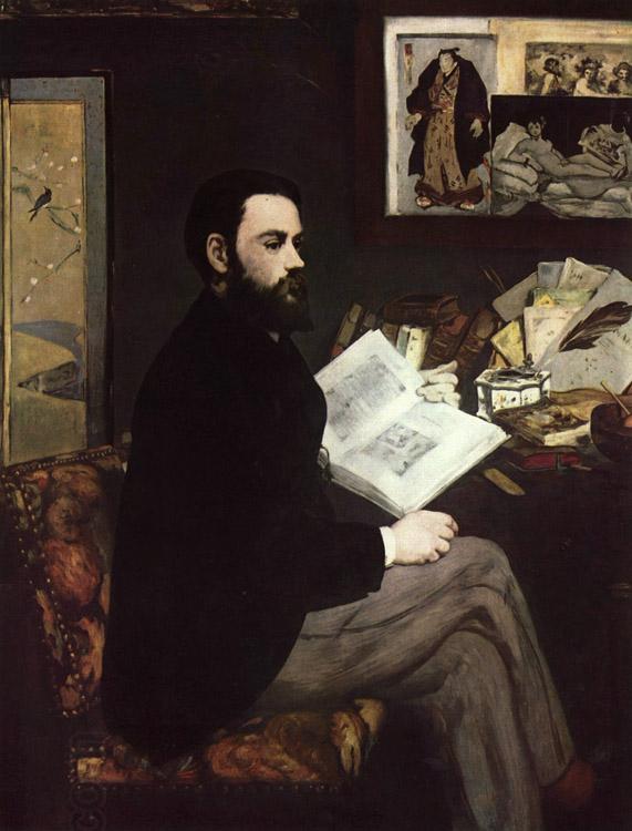 Edouard Manet Portrait of Emile Zola (mk09) China oil painting art
